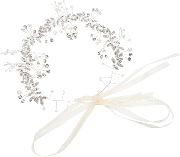 Perleblomsthodebånd for brudebryllup Elegante perlehodebånd og hodeplagg Hårpynt for kvinner