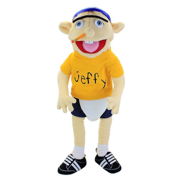 Jeffy Hat -käsipehmolelu Peli Täytetty Nuken Lapsille