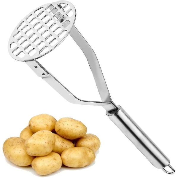 Masher av rostfritt stål, potatismos med handtag