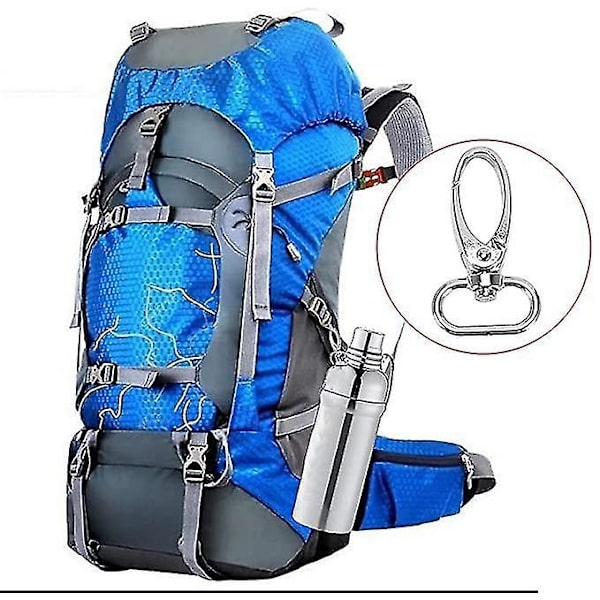 10 st Swivel Nyckelringar Spännen 360 Hummer Spännen Trigger Krokar