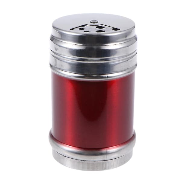1 stk Pepper Shaker Solid Lekkasikker Rustfritt Stål Salt Shaker Krydder Shaker Sukker Shaker For Restaurant Hjem