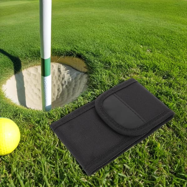 Golfavståndsmätare Bärväska Nylon Midjeväska Kompakt Resevänligt Utomhus Golftillbehör