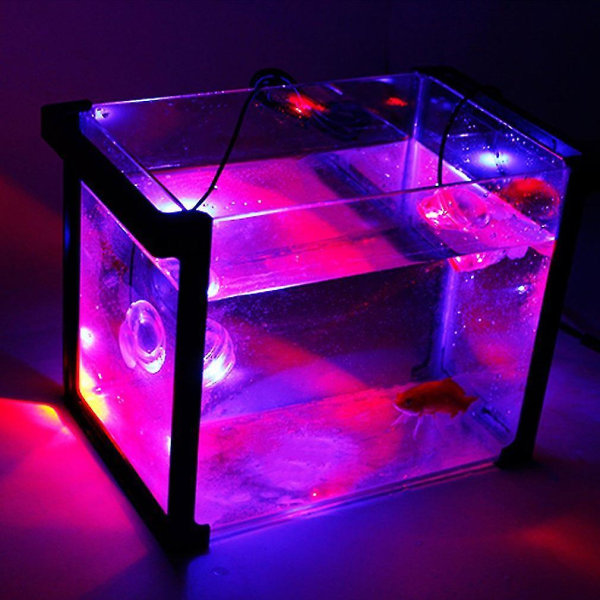Led vattentät Aquarium Fish Tank dränkbar ljuslampa