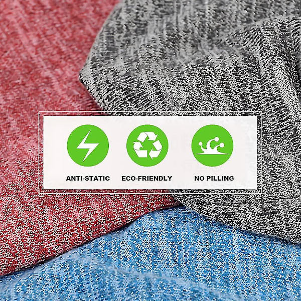 Hatt for menn og kvinner i bomull, avslappet beanie, myk og lett løpehatt, kort hatt for voksne, kjemisk hatt, avslappet hatt Red*blue
