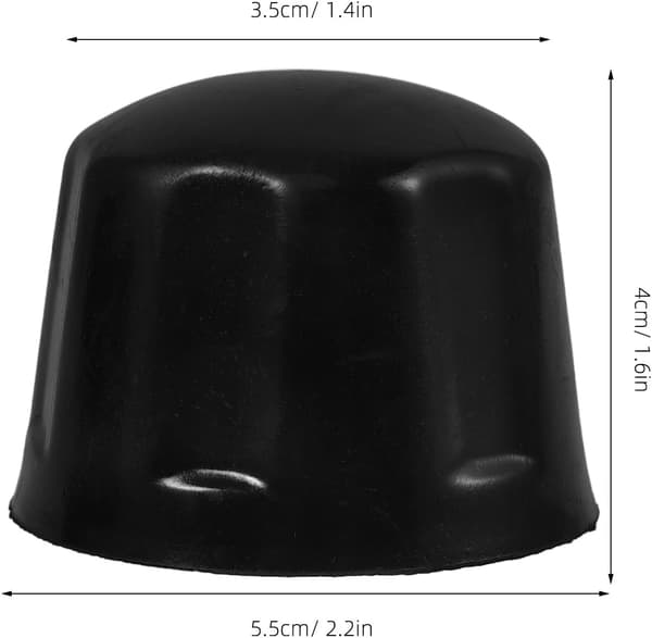 4st ATV Fälg Bultskydd Gummi Nav Dammskydd Däckmutterkåpa för Fälgskydd