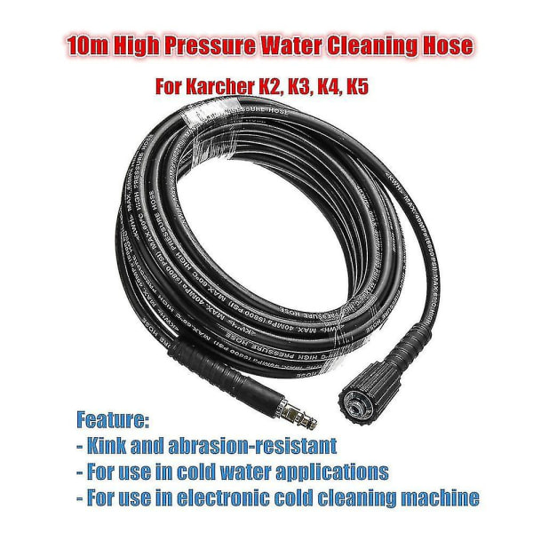 10m högtryckstvättare vattenrenare ren koppar biltvättslang för K2 K3 K4 K5 K6 K7-l-yuhao