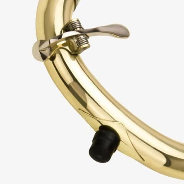 6 stk. tromboneendedeksler Gummi Slide Tips Støyreduksjon og sikker passform Myke puter
