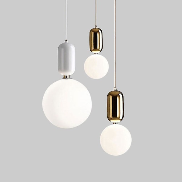 15cm LED-hængelampe i nordisk stil, enkelt design