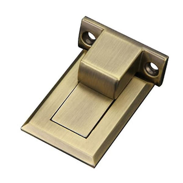 Magnetiska Dörrstopp Dörrstopp Möbelbeslag För Sovrum Kök Balkong 1st brons