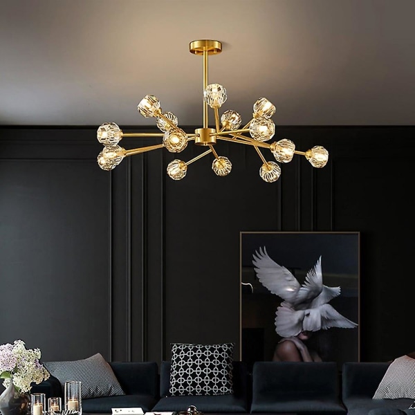 65cm Lanterne-designet Lysekrone Kobber Moderne