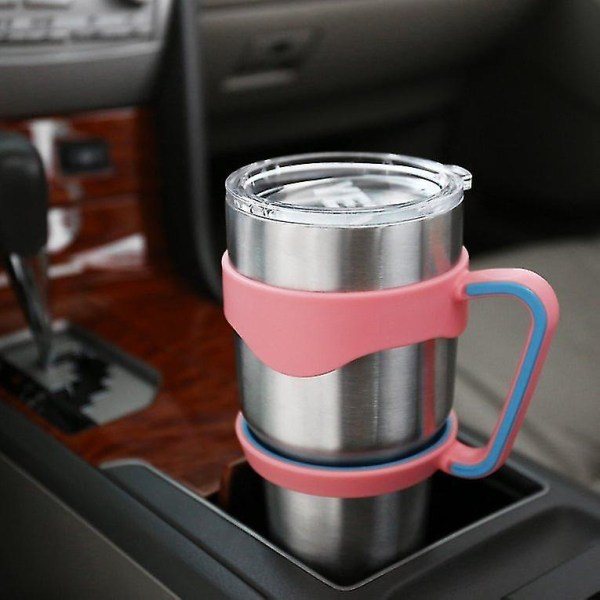 PP 20 Oz Bærekopphåndtak Yeti Kopp Mugg Rosa Blå BPA-fri