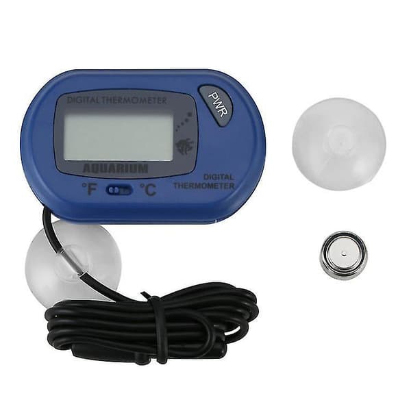 LCD Digital Akvarium Termometer Vann Terrarium