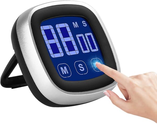 Digital Kökstimer med Nedräkning Stoppur, Magnetisk Timer Klocka