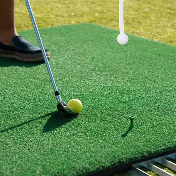 Golfsvingträningspinne med robust solid boll och koppling Lättviktigt golfträningshjälpmedel