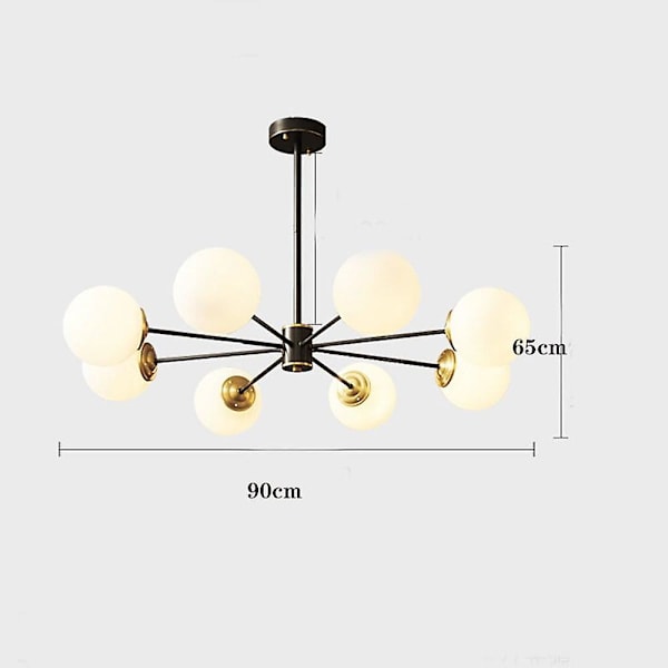 70cm Hängande Lykta Design Chandelier Koppar Mässing Modern