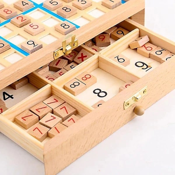 Tre Sudoku Spill Logisk Tenkning Trening Leke
