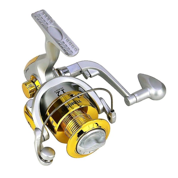 Yumoshi Fiske Rulle 5.5:1 Spinnfiske Rulle Dubbelbroms E