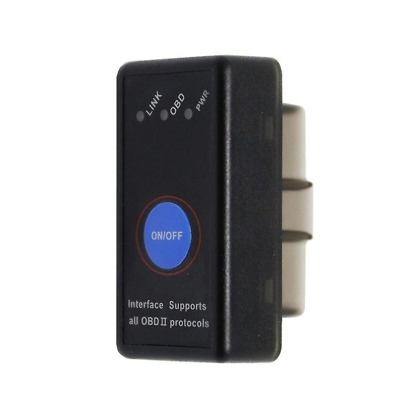 Kannettava Mini OBD2 V1.5 -laitteisto Bluetooth diagnostiikkatyökalu