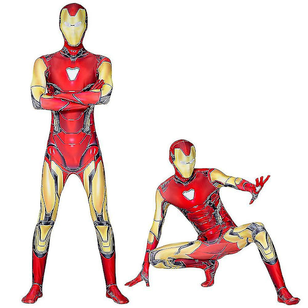 Iron Man Aikuisten Puku Up Performance Bodysuit 180