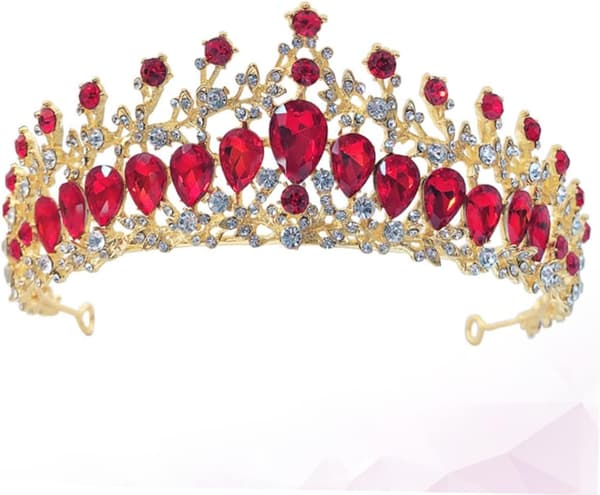 Brilliant brudekrone Rhinestone bryllupshodeplagg hodeplagg for kvinner Fantastisk hårtilbehør