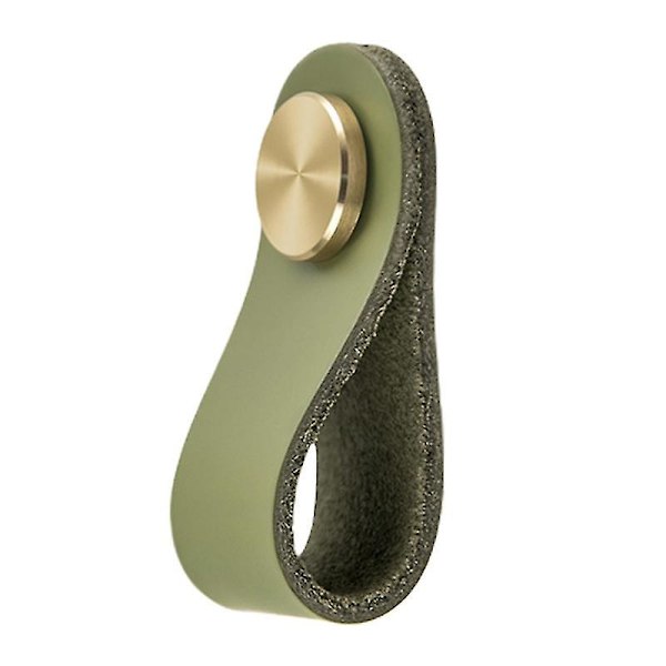 Skabsgreb til Garderobe, Små Skabsgreb, Knapper og Håndtag til Kommode, Skuffegreb Green