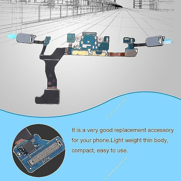 USB-latausportti S7 Edge G935f telakointiliitäntäkaapeli