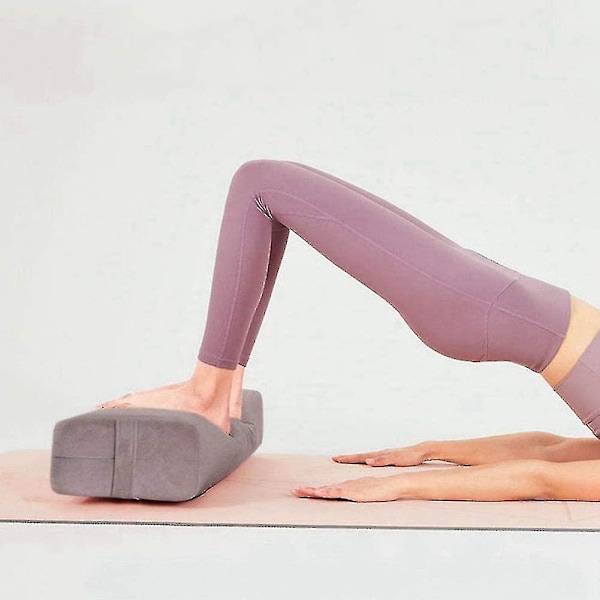 Yoga Bolster Pute For Meditasjon Og Støtte - Rektangulær Yoga Pute - Yoga Tilbehør Fra Machi