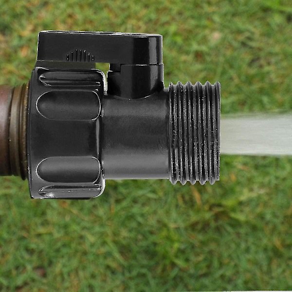 12-pakke 3/4'' Plast Hage Slange Avstengningsventil - Standard Vann Avstengningsventil Avstengningskuleventil Trådkontaktkobling For Teleskopisk Vannrør