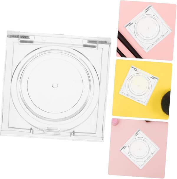 3 st Concealer Makeup Förpackningslåda Tom Ögonskuggsfodral Makeup Förvaringslåda