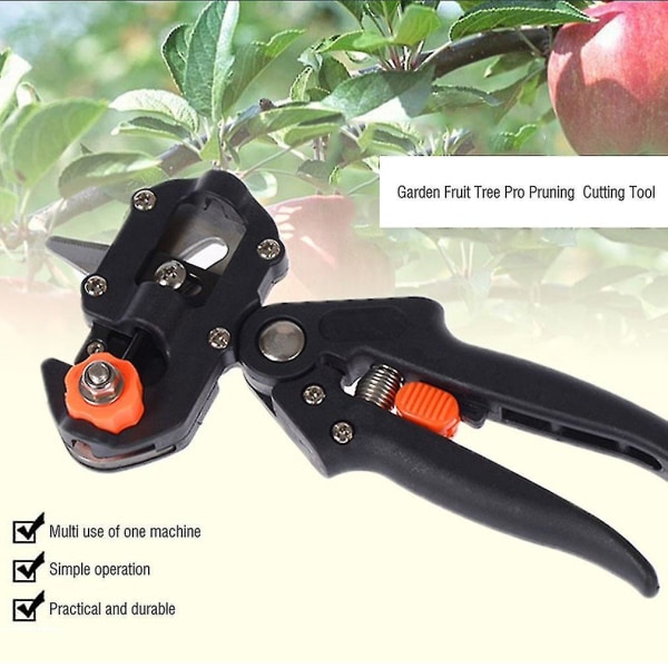 Garden Fruit Tree Pruning Shears Scissor Grafting Cutting Tool 2 Blades