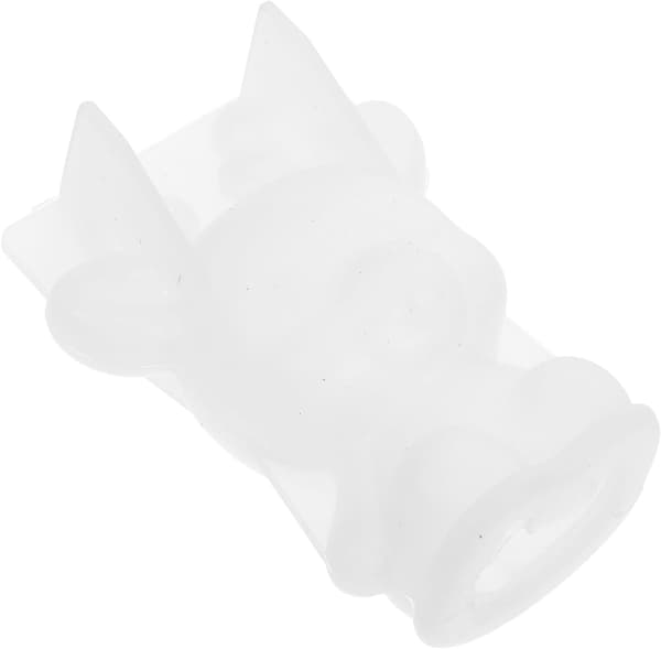 3D Hjort Silikon Epoxy Form for DIY Harpiksstøping, Hvit Multifunksjonell Hjemmeinnredningsform