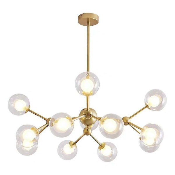 90cm Hängande Lykta Design Chandelier Metall Sputnik Modern
