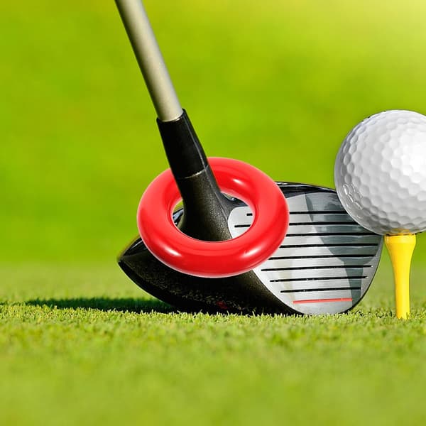 4 stk. Golfvægtede Svingringe Sæt, Jerntræningsringe til Golfkølle Svingtræning