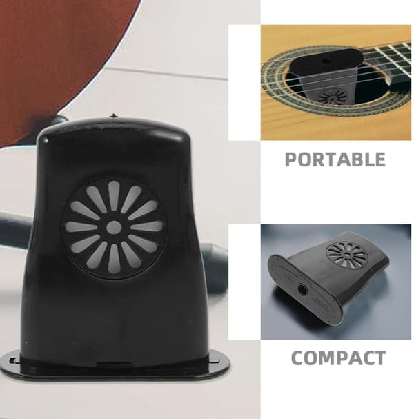 4 stk. lydhullfukter for akustisk gitar for mandolin og gitar