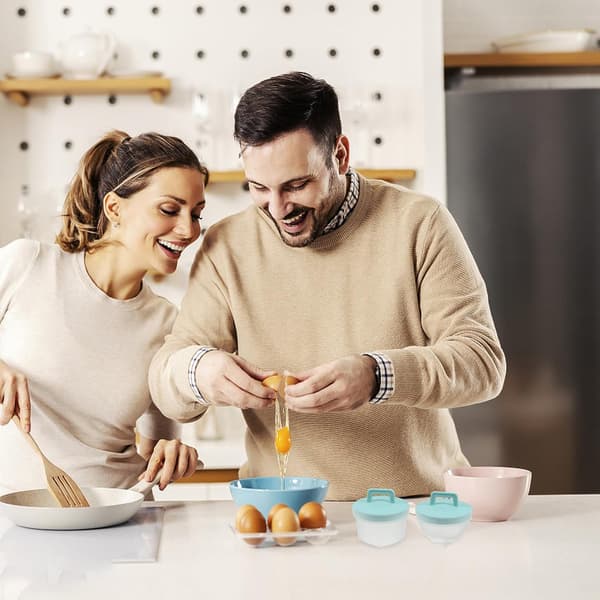 4st Non-stick Äggkoppar Äggpocheringsform Kök Matlagningspryl