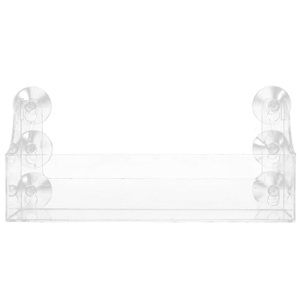 1 st Sugtyp Displayram Acryl Förvaringshylla Transparent Dryckesställ Kylskåpshylla (5 Dryckesställ)