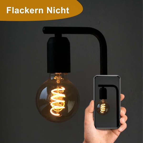 E27, E27 4W LED Pære, Retro Glødetrådspære, Ideel Til Nostalgisk Og Retro Belysning