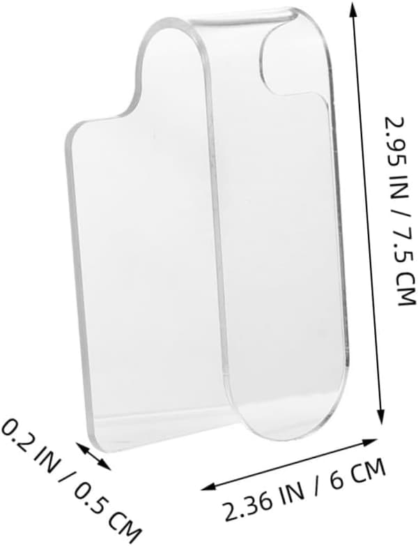 Makeup Mixing Palettes Letvægts Ergonomisk Design Akryl 2 stk