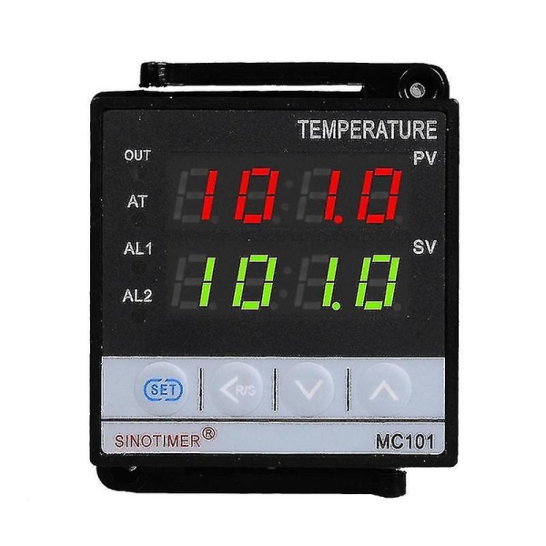 Sinotimer Mc101 Digital Display Pid Temperaturregulator Celsius/Fahrenheit Lägen Sensoringång Tr