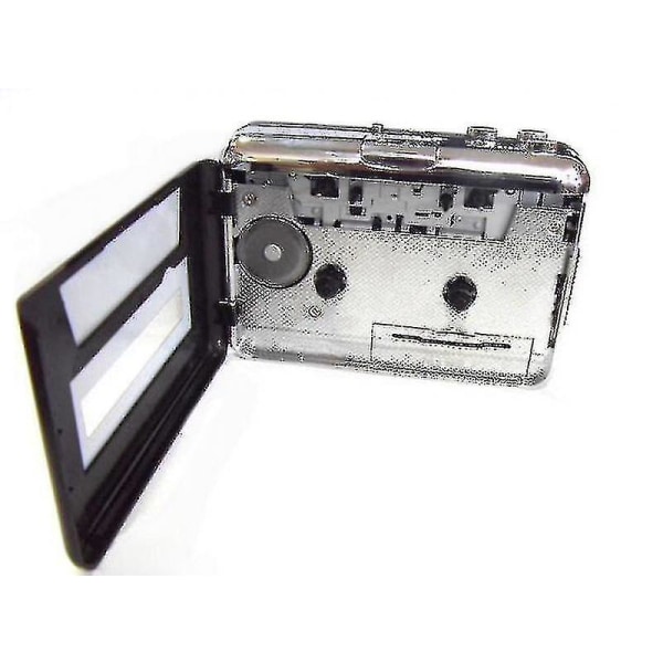 Bärbar kassettspelare Walkman ljudkassett band till mp3-omvandlare, konvertera walkman-kassett till mp3 via USB, bandspelare till kassett