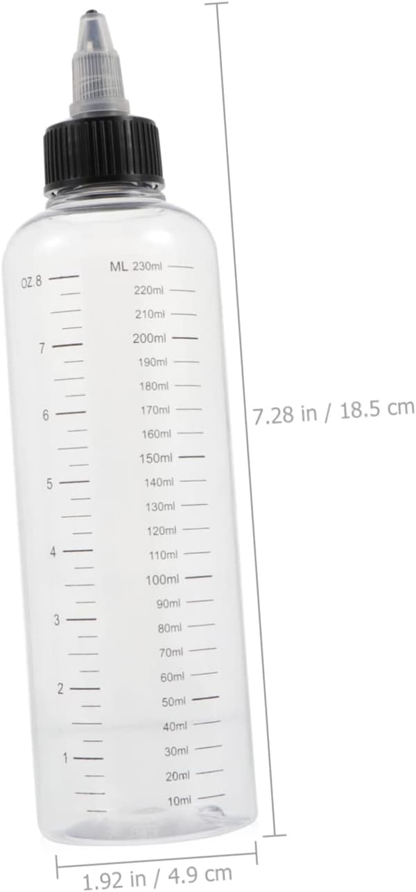 12 st plastflaskor med klämfunktion för salladsdressing och kryddor