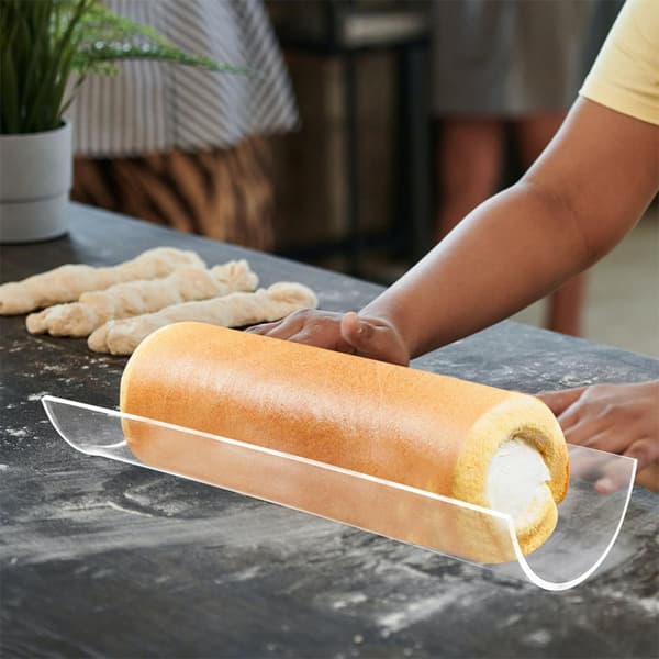 U-formet akryl kakerull DIY-form for å lage kakeruller Allsidig bakeform