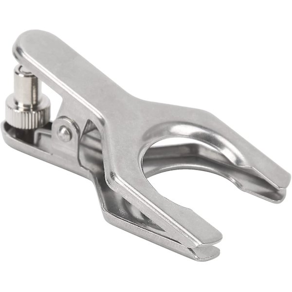 Spherical Pinch Clamp med Stærk Spændekraft - Rustfrit Stål - Spherisk Ledklemmeholder