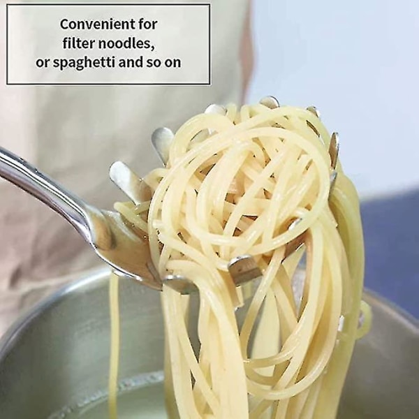 Spagetti lusikat kastike ruostumattomasta teräksestä keittiövälineet
