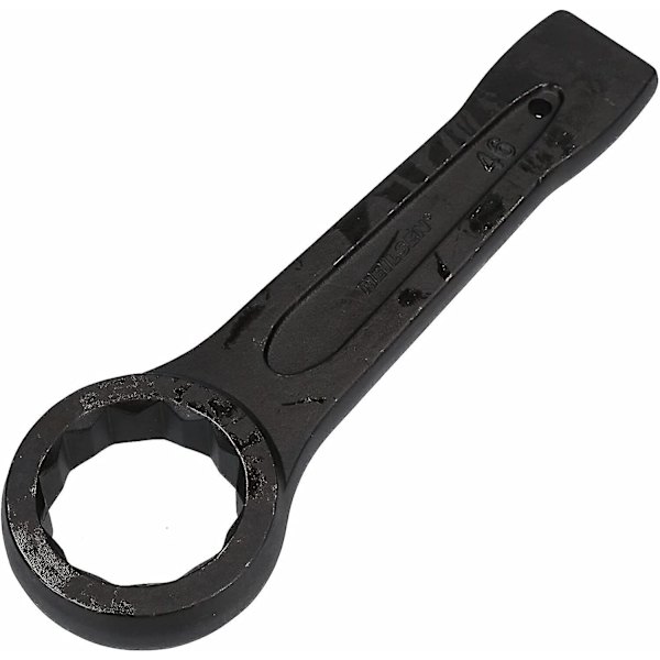 24 mm Slogging Ringnøkkel med Slående Rett Håndtak, Kasse-Endenøkkel, Metrisk Enkelt Ring, Fla