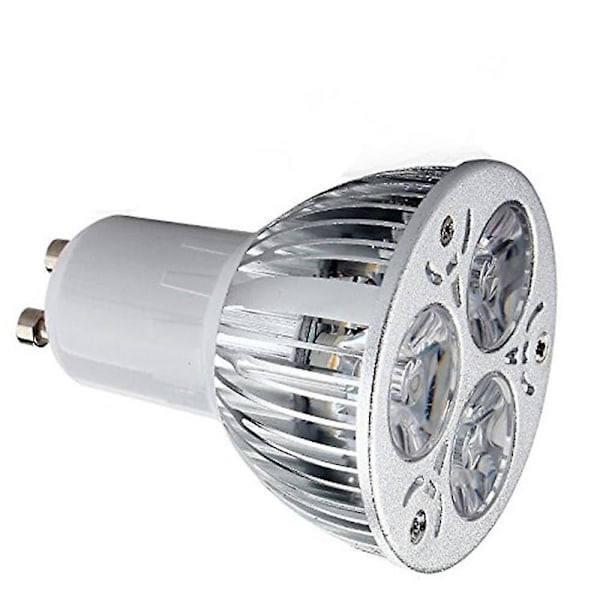 10 stk. 6 W LED Spotlight 400 Lm GU10 E26 E27 3 LED Perler