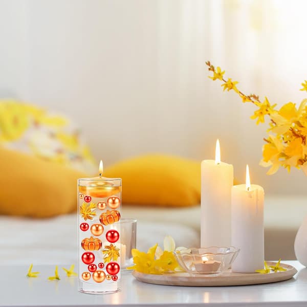 Blomsterholder Søyle Lysestake Rettkantet Akrylvase Minimalistisk Elegant Stabil Design Multifunksjonell
