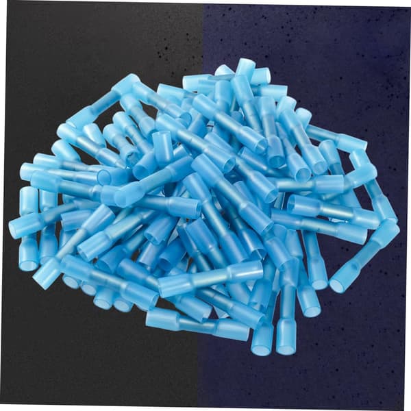 100 st värmekrympbara kontakter 1,5-2,5 mm kopparklämmor Dubbelväggig design