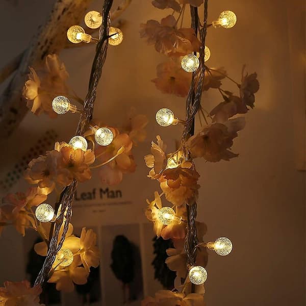 Globljussträng 10m 100 LED Mini Boll Utomhus Bröllopsdekoration