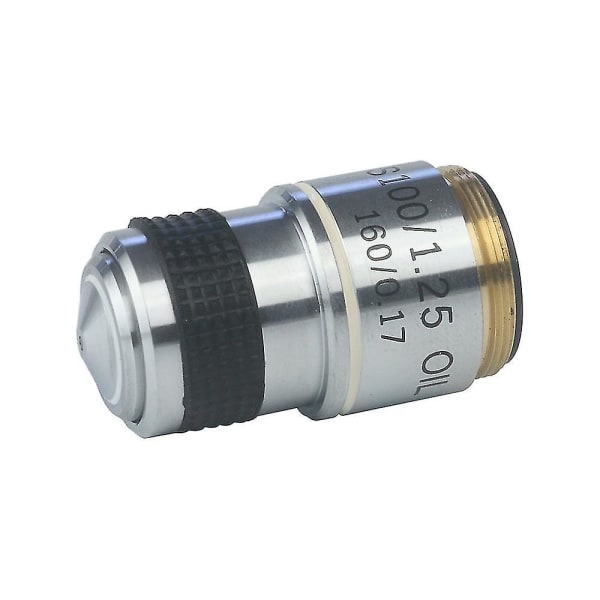 Eysdon 100x Objektivlinser for biologisk mikroskop, 185 mm